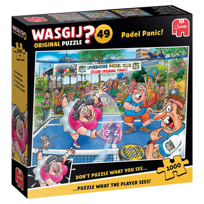 Wasgij Original 49 - Padel Panic! 1000