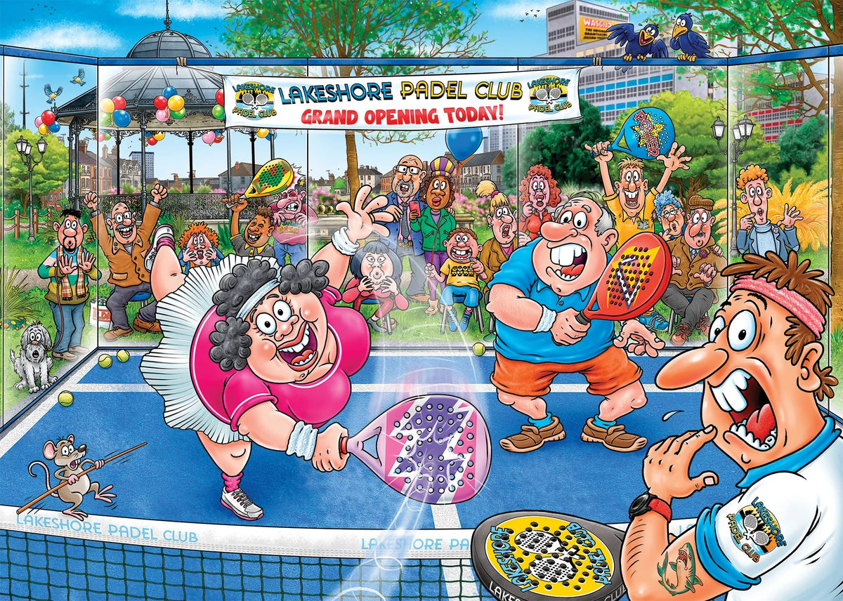 Wasgij Original 49 - Padel Panic! 1000