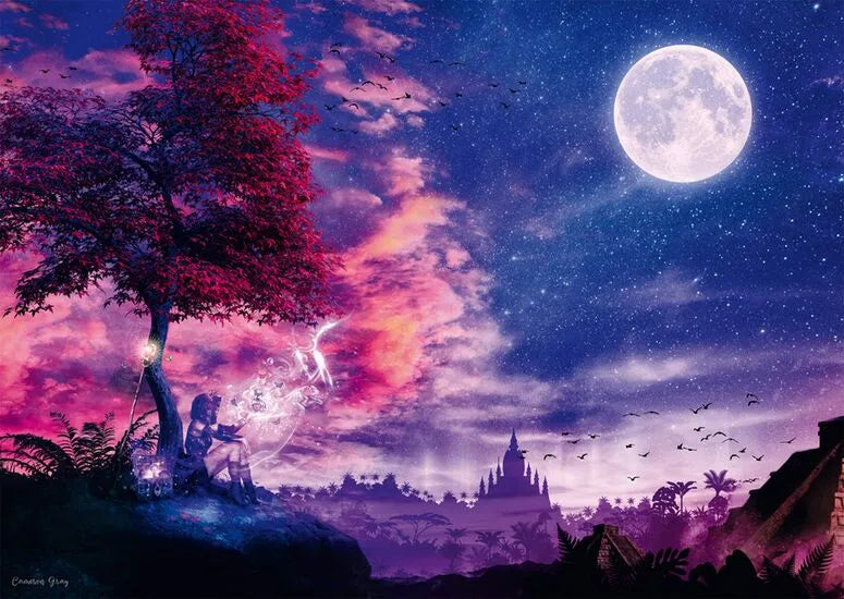 A fairy-tale view, 1000-Universalios dėlionės-Brain Games LT