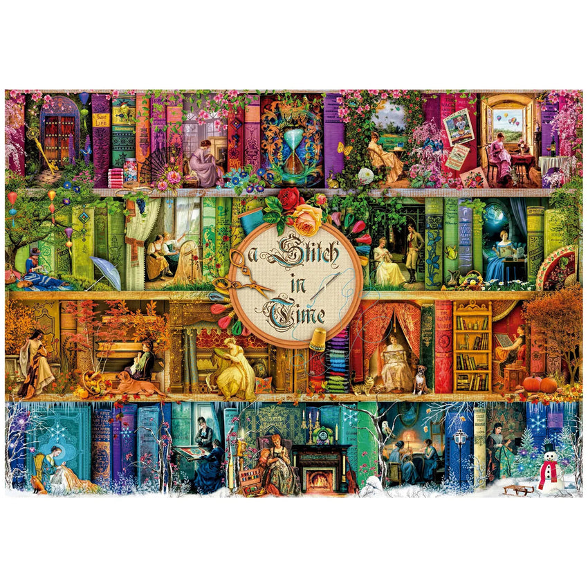 A Stitch In Time, 3000-Universalios dėlionės-Brain Games LT