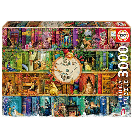 A Stitch In Time, 3000-Universalios dėlionės-Brain Games LT