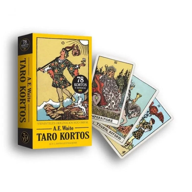 A.E. Waite Taro kortos lietuvių kalba-Kita-Brain Games LT
