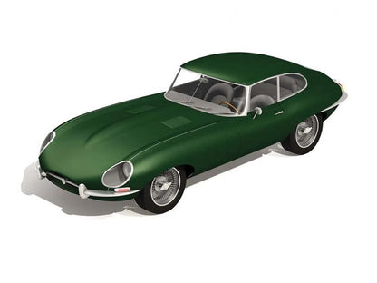 Airfix - Jaguar E-Type-Surenkami modeliai-Brain Games LT