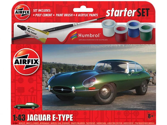 Airfix - Jaguar E-Type-Surenkami modeliai-Brain Games LT
