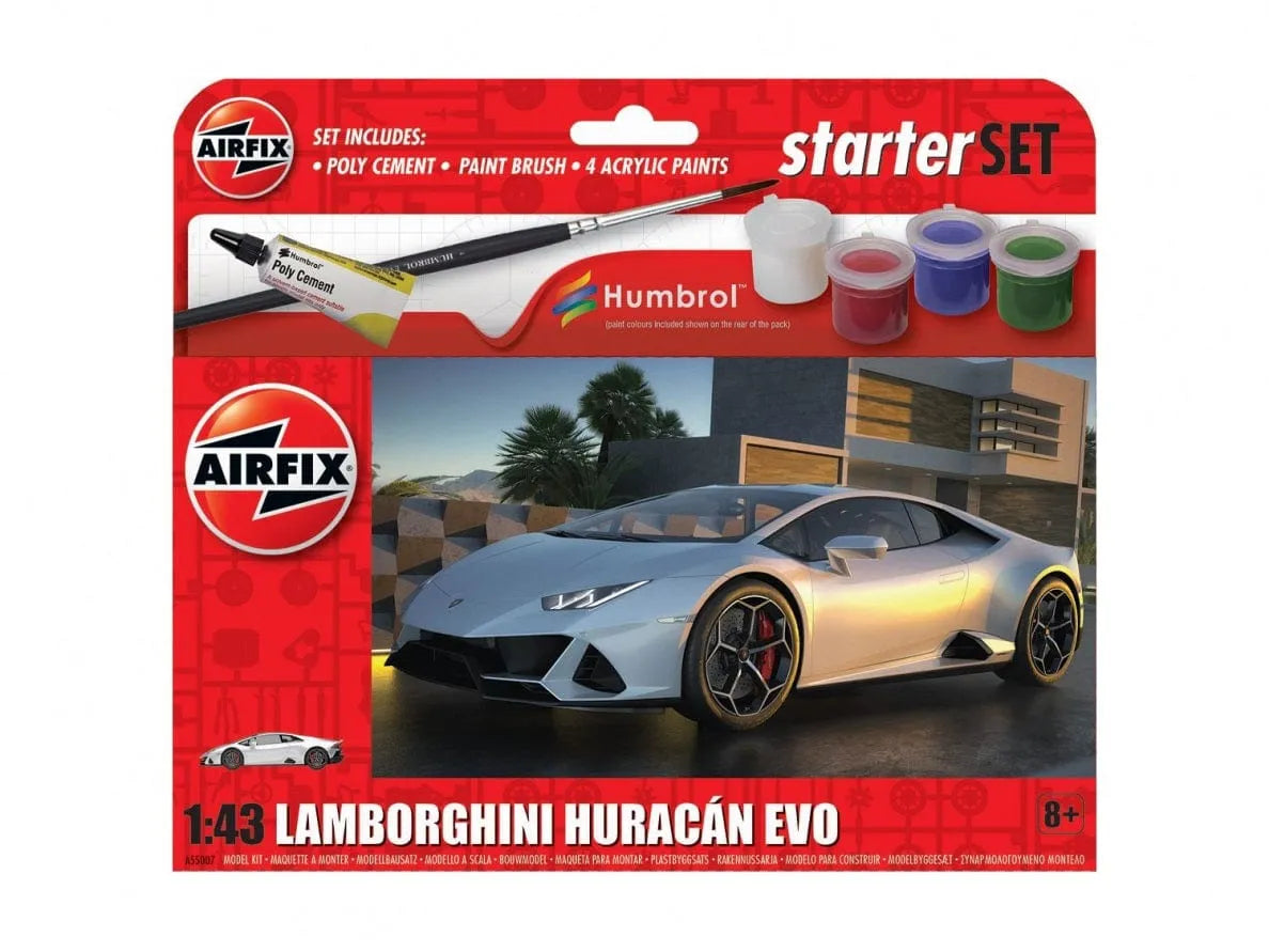 Airfix - Lamborghini Huracan EVO-Surenkami modeliai-Brain Games LT