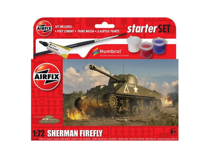 Airfix - Sherman Firefly-Surenkami modeliai-Brain Games LT