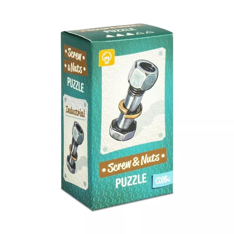 Albi Galvosūkiai Screw and Nuts Puzzle