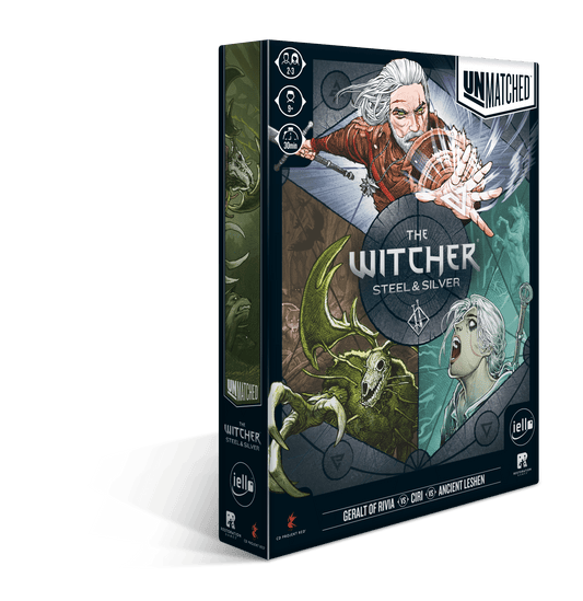 Alderac Entertainment Group Stalo žaidimai Unmatched The Witcher: Steel & Silver