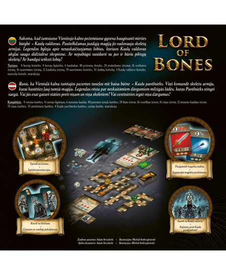 Anvol Stalo žaidimai Lord of Bones