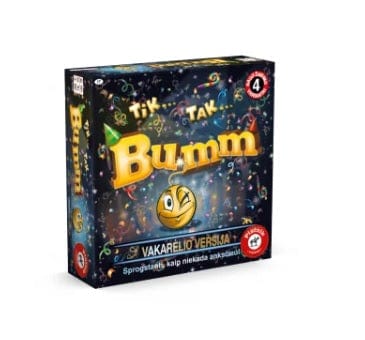 Anvol Stalo žaidimai Tik tak bum vakarėlio versija