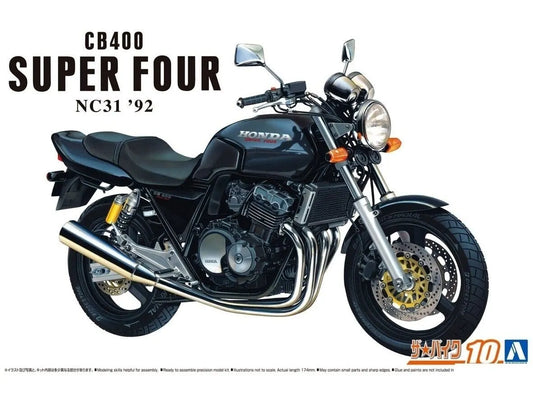 Aoshima - Honda CB400 Super Four NC31 '92-Surenkami modeliai-Brain Games LT
