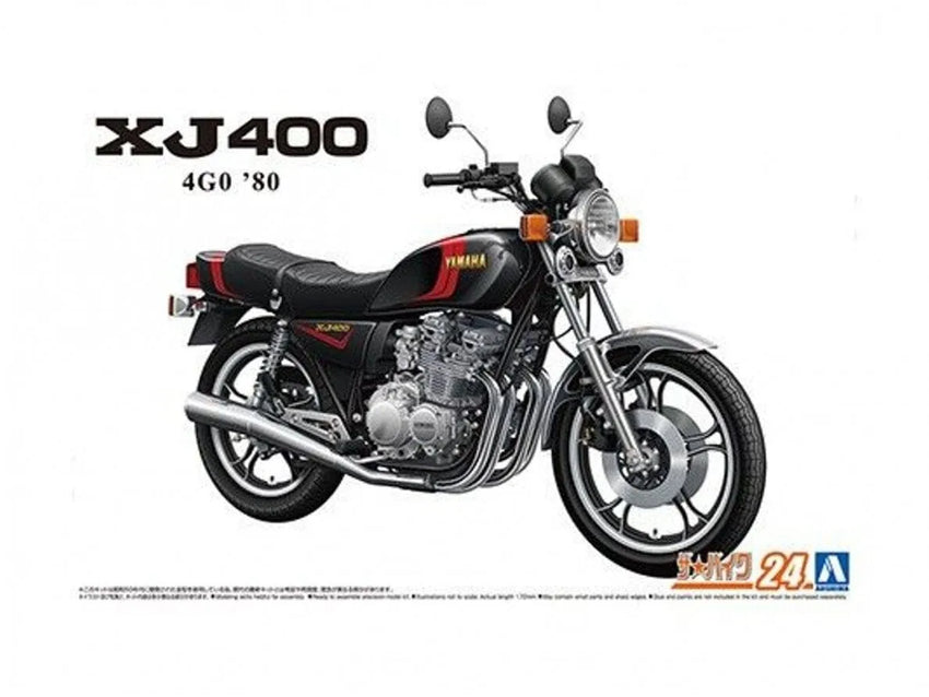 Aoshima - Yamaha 4G0 XJ400 '80-Surenkami modeliai-Brain Games LT