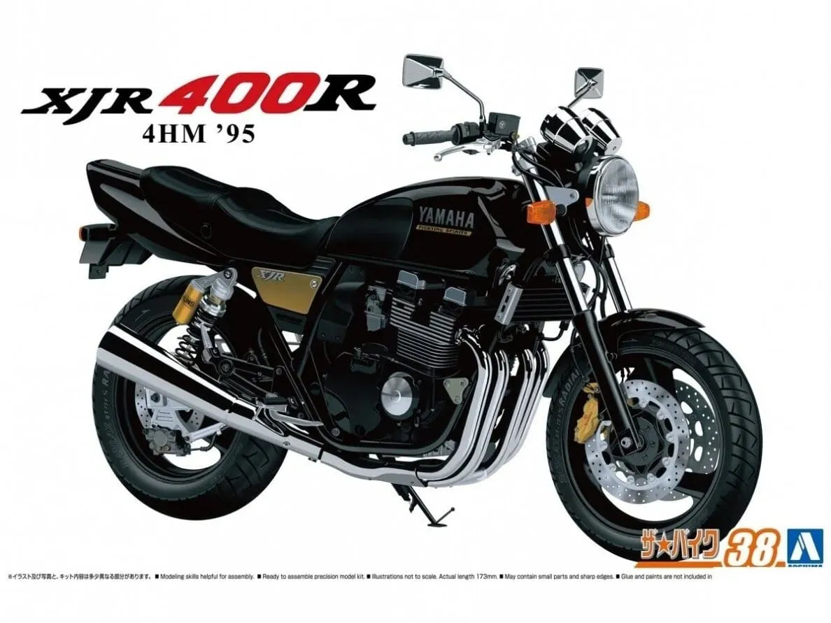 Baksas Surenkami modeliai Aoshima - Yamaha 4HM XJR400R '95