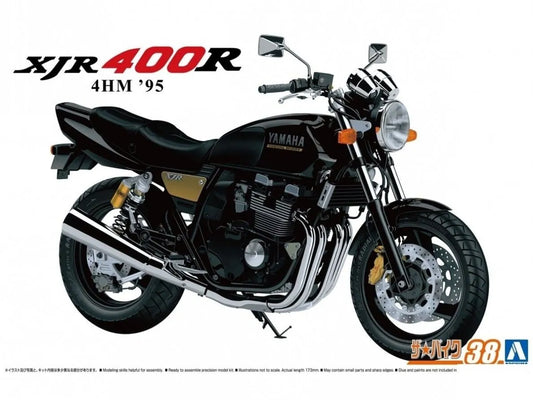 Aoshima - Yamaha 4HM XJR400R '95-Surenkami modeliai-Brain Games LT