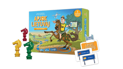Apjok Lietuvą-Stalo žaidimai-Brain Games LT