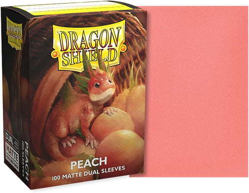 Arcane Tinmen Kita Dragon Shield: Matte – Dual Peach (100) (63x88 mm)