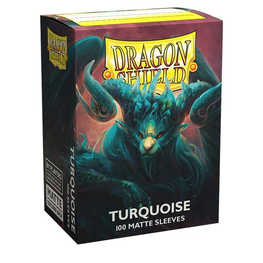 Arcane Tinmen Kita Dragon Shield Matte – Player's Choice Turquoise (100) (63x88 mm)