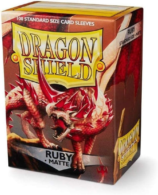Arcane Tinmen Kita Dragon Shield Matte - Ruby (100 ct) (63x88 mm)