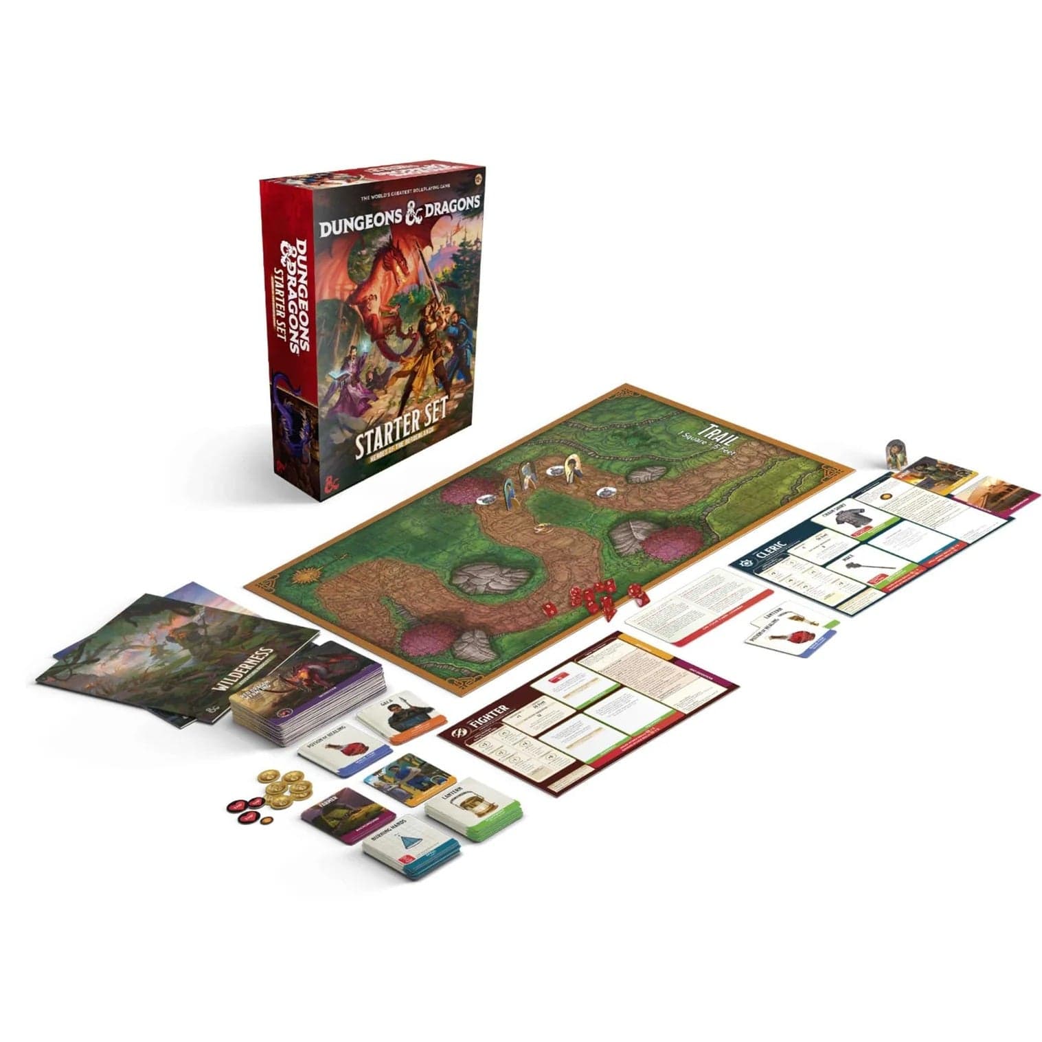 Asmodee Stalo žaidimai D&D Starter Set Heroes of the Borderland