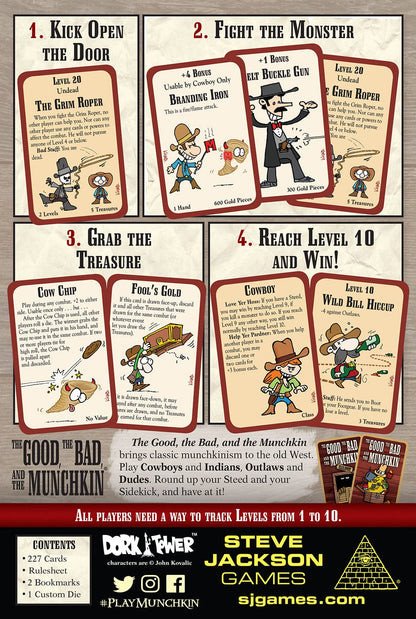 Asmodee Stalo žaidimai The Good, The Bad, and the Munchkin