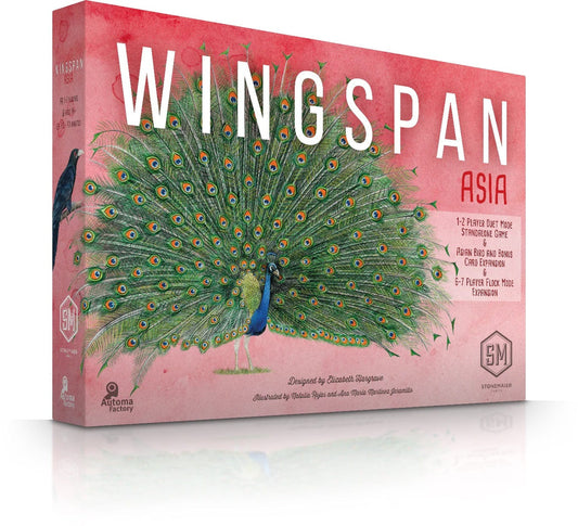 Asmodee Stalo žaidimai Wingspan: Asia (papildymas)