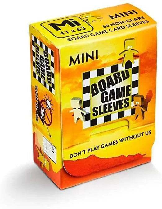 AT BG Sleeves Non-Glare Mini (41x63)-Kita-Brain Games LT