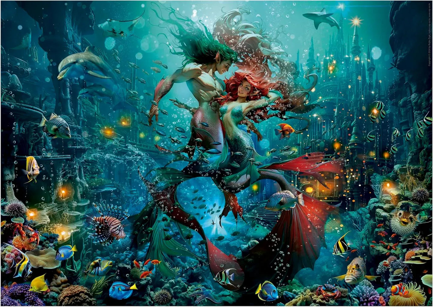 Atlantis, 500-Universalios dėlionės-Brain Games LT