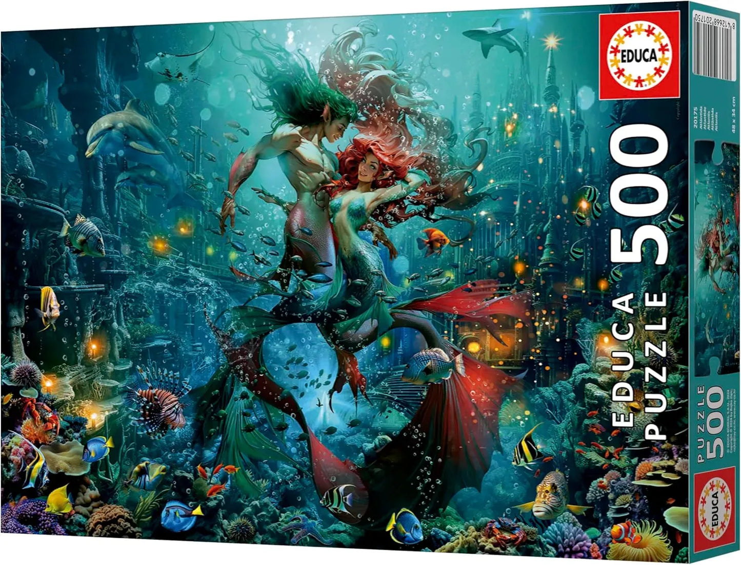 Atlantis, 500-Universalios dėlionės-Brain Games LT