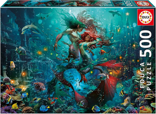 Atlantis, 500-Universalios dėlionės-Brain Games LT