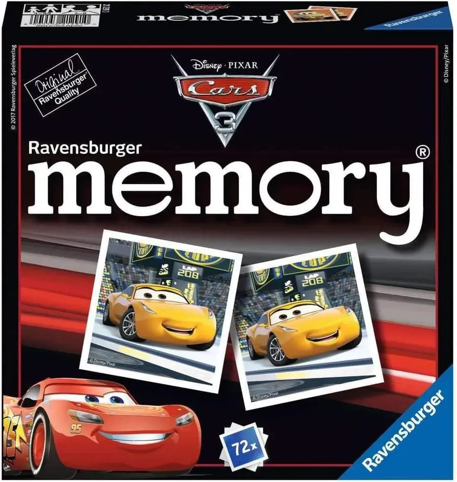 Atminties žaidimas Disney Pixar Cars 3-Stalo žaidimai-Brain Games LT