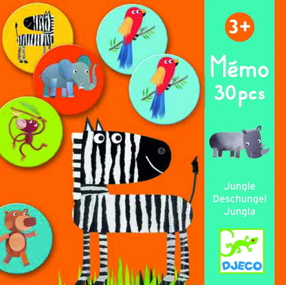 Atminties žaidimas Jungle-Vaikiškos dėlionės-Brain Games LT