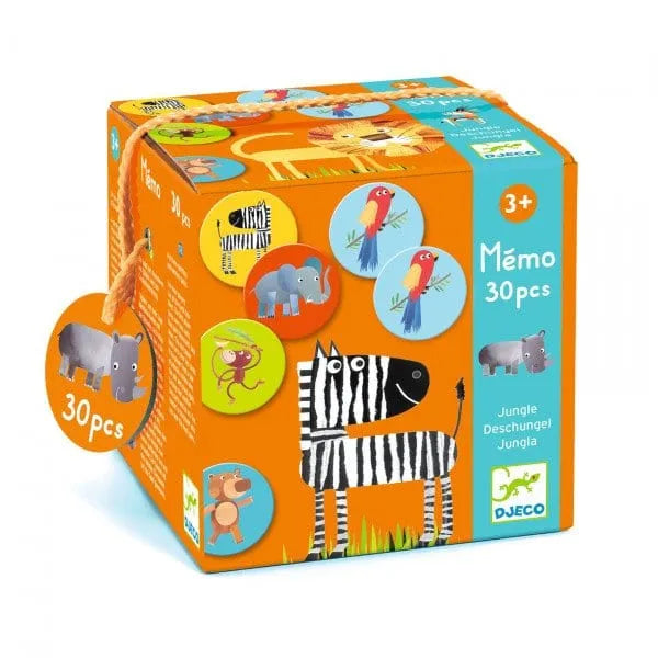 Atminties žaidimas Jungle-Vaikiškos dėlionės-Brain Games LT