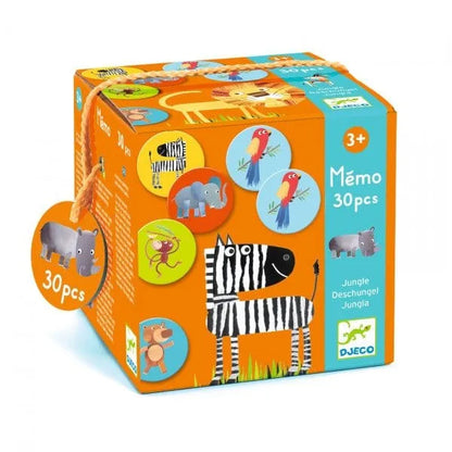 Atminties žaidimas Jungle-Vaikiškos dėlionės-Brain Games LT