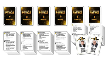 Auksinis protas. Užuominos-Stalo žaidimai-Brain Games LT