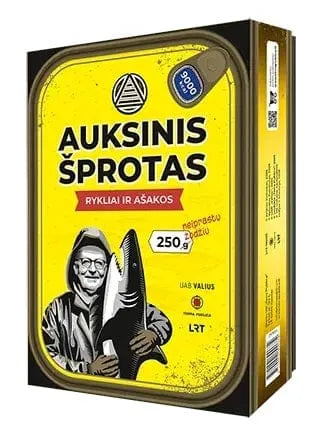 Auksinis šprotas. Rykliai ir ašakos-Stalo žaidimai-Brain Games LT