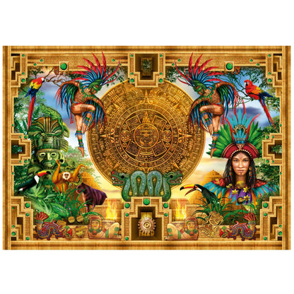 Aztec Mayan Montage, 2000-Universalios dėlionės-Brain Games LT