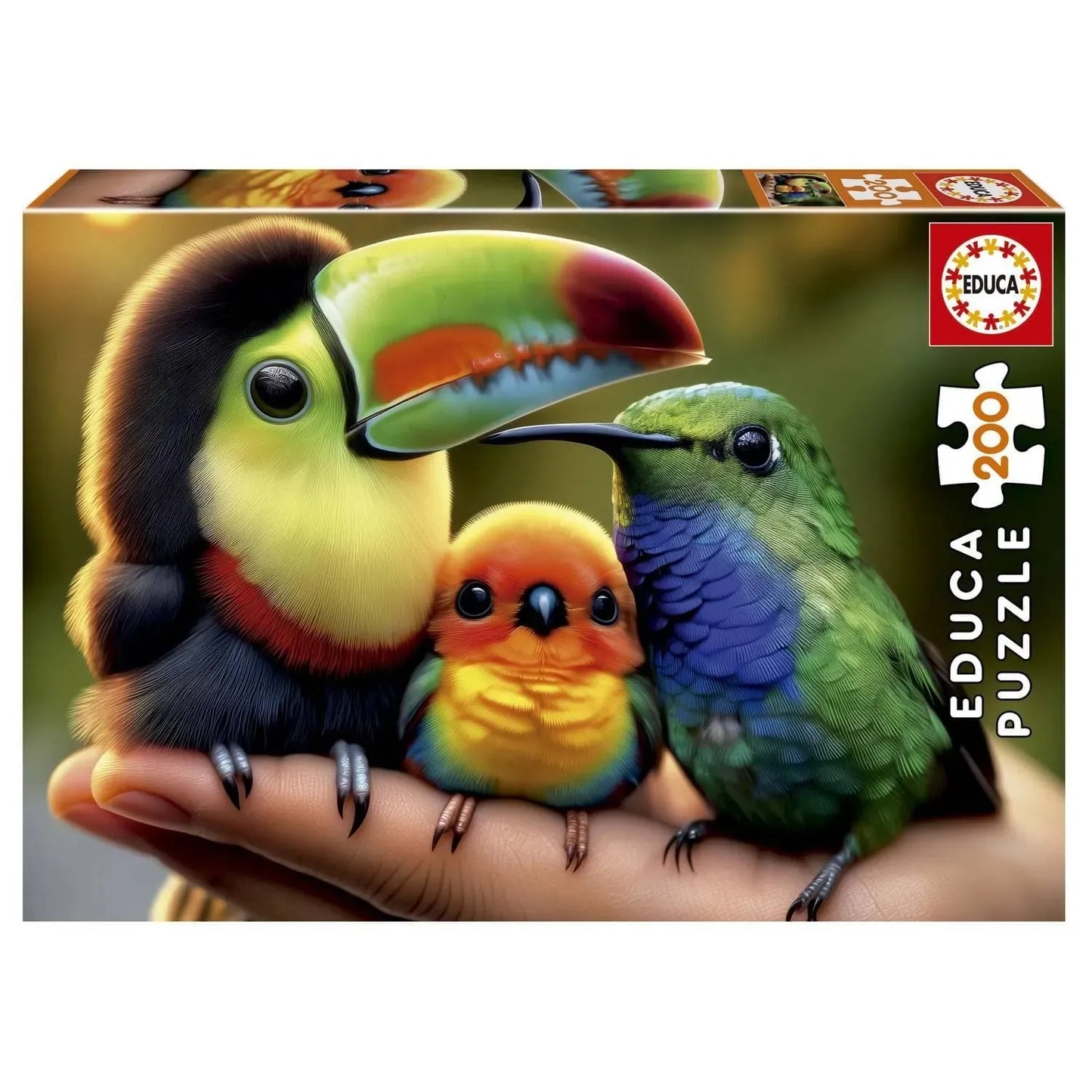Baby birds, 200-Universalios dėlionės-Brain Games LT