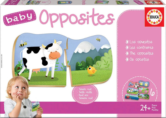 Baby opposites-Vaikiškos dėlionės-Brain Games LT