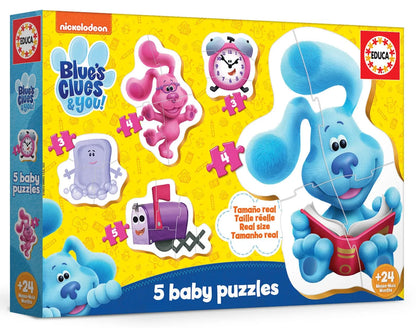Baby Puzzles Blue´s Clues-Vaikiškos dėlionės-Brain Games LT