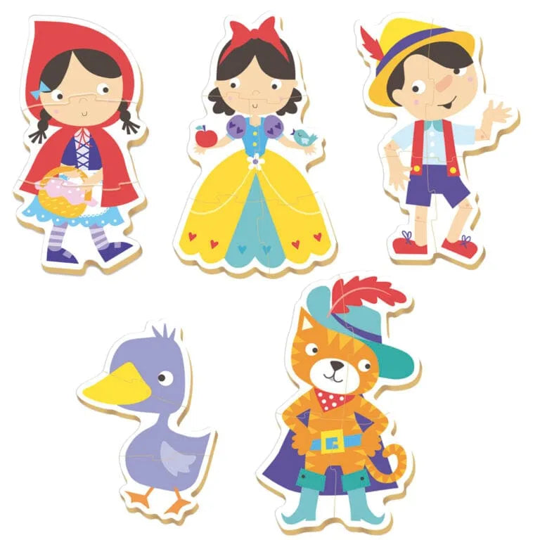 Baby Puzzles Once upon a time-Vaikiškos dėlionės-Brain Games LT