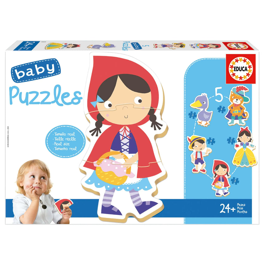 Baby Puzzles Once upon a time-Vaikiškos dėlionės-Brain Games LT