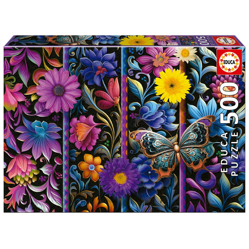 Badda Bloom, 500-Universalios dėlionės-Brain Games LT