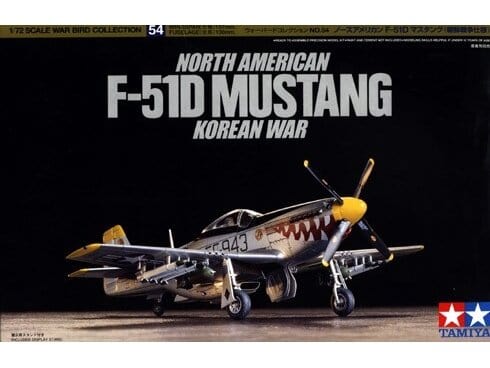 Baksas Stalo žaidimai Tamiya - North American F-51D Mustang
