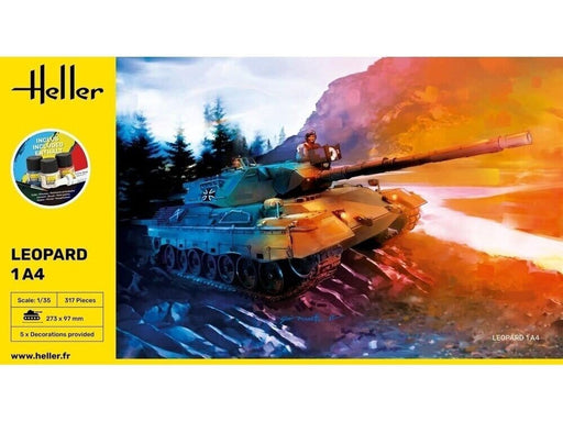 Baksas Surenkami modeliai Heller - Leopard 1A4
