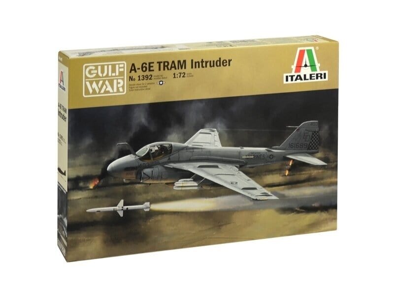 Baksas Surenkami modeliai Italeri - Grumman A-6E TRAM Intruder Gulf War