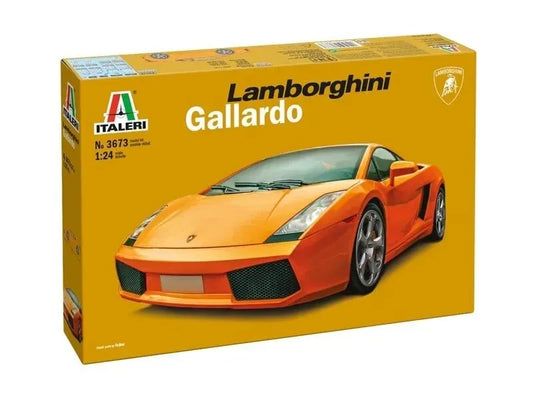 Baksas Surenkami modeliai Italeri - Lamborghini Gallardo, 1/24