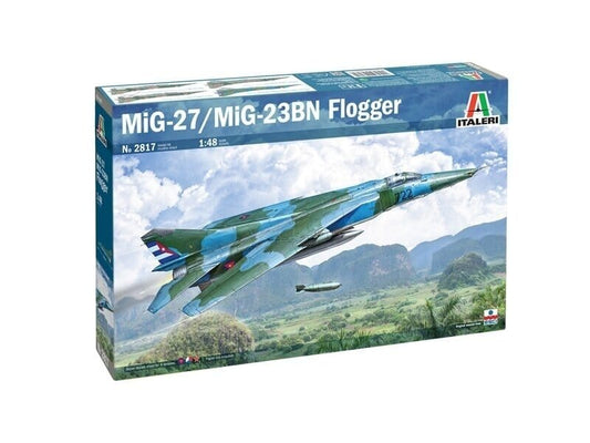 Baksas Surenkami modeliai Italeri - MiG-27 Flogger D