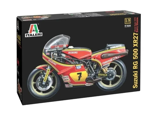Baksas Surenkami modeliai Italeri - Suzuki RG500 XR27 Team Heron - Barry Sheene 1978, 1/9