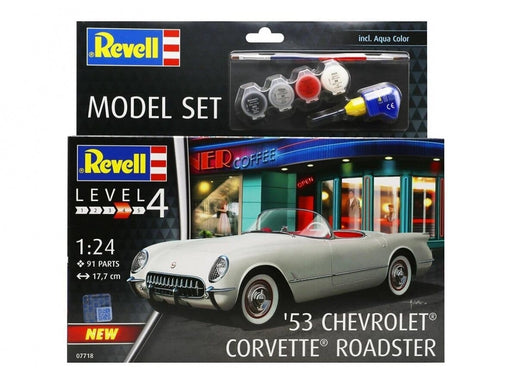 Baksas Surenkami modeliai Revell - 1953 Chevrolet Corvette Roadster