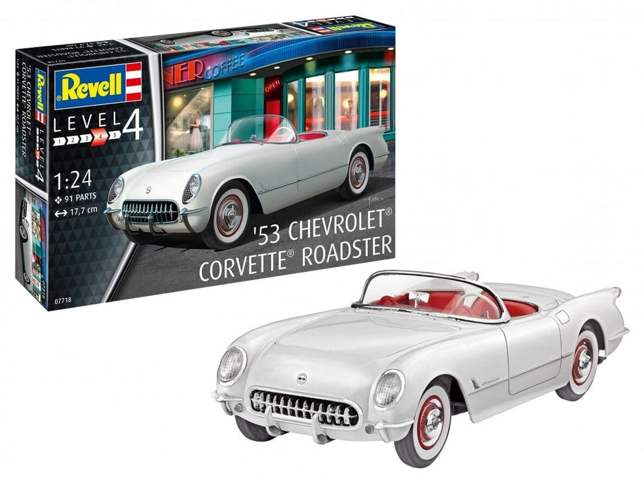 Baksas Surenkami modeliai Revell - 1953 Corvette Roadster